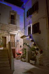 A walk in the old center of Polignano A Mare