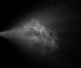 spray water drop droplet steam fog air