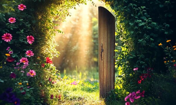 Garden Gate to Another World