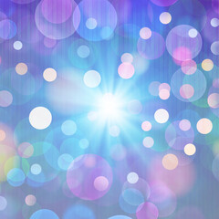 Fototapeta premium Bokeh background for banner, poster, holidays, celebrations, greetings, and various design works