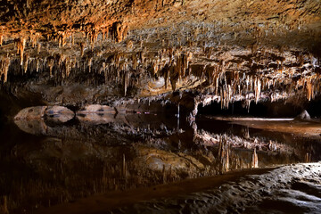 Inside the cave