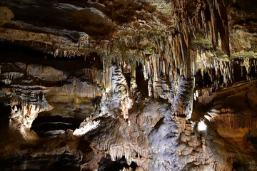 Inside the cave