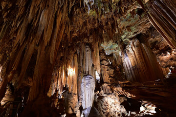Inside the cave