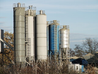 Silos na cement