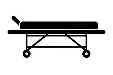 Stretcher icon isolated sign symbol vector illustration.