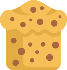 Delicious easter bread with chocolate chips, perfect for celebrating the resurrection of jesus christ