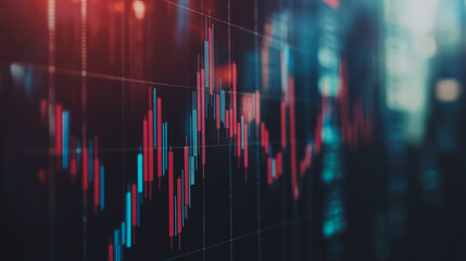 Business person evaluates metrics for charts and graphs with statistics to innovative analyze business potential and forecast future development of companies growth., setting goals for expansion.