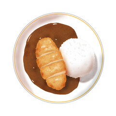 カツカレー