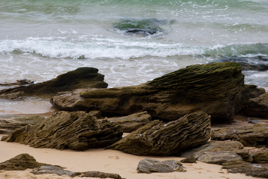 Rochas na praia, Vimeiro