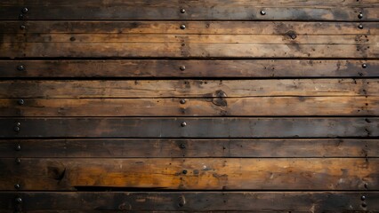 Fototapeta premium Rustic Wooden Pallet Close Up: Industrial Texture with Vintage Charm