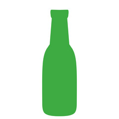 Green Bottle Illustration 