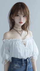日本人女性　japanese woman