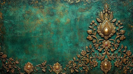 A delicate Islamic calligraphy inscription 