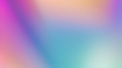 Soft gradient background blending pink, blue, and orange hues with a smooth, dreamy effect.