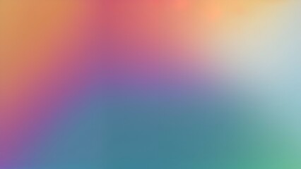 Obraz premium A smooth gradient of colors blending from red to blue with a soft, defocused effect.