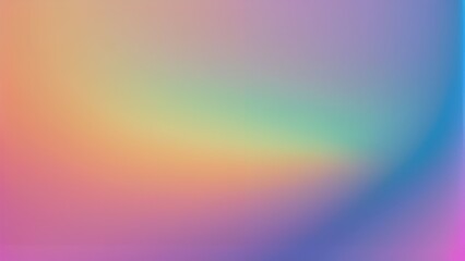 Obraz premium Colorful gradient background blending pink, purple, blue, and green hues.