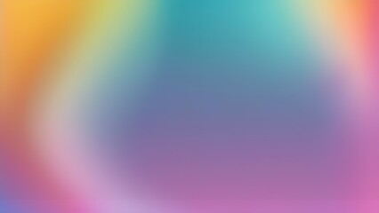 A soft, blurred gradient of rainbow colors for a peaceful background.