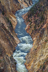 Raging Waters in a Deep Canyon