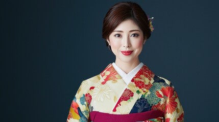 Distinguished executive presents a close-up portrait to showcase professional elegance and leadership skills