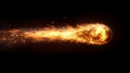 A Massive Asteroid on a Fiery Descent Toward Earth Captured in Breathtaking Detail