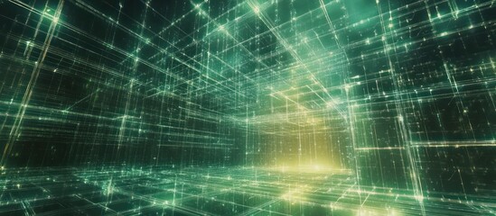 Fototapeta premium Abstract Digital Network