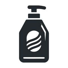 Liquid moisturizer shampoo vector icon design