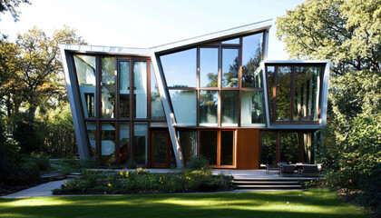 Minimalist and unique interior design in the house