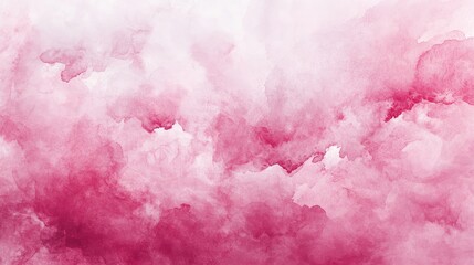 Abstract Watercolor Background in Shades of Pink and White