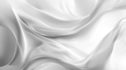 Fototapeta premium Abstract White Curving Lines Background