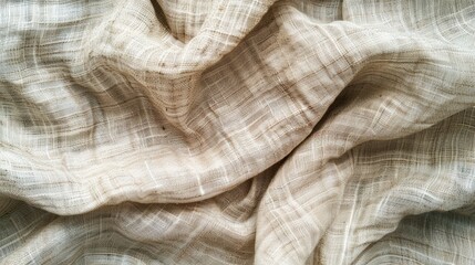 Fototapeta premium Background of natural linen texture