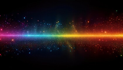 Background has rainbow stripes with space for text A-11.4.268
