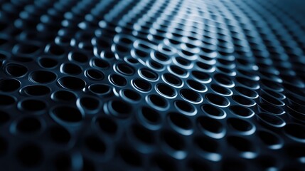 Abstract Metallic Grid with Circular Holes