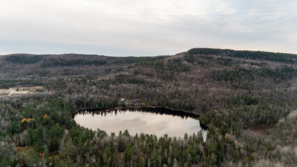 Fototapeta premium Le parc national de la Mauricie au Quebec Canada