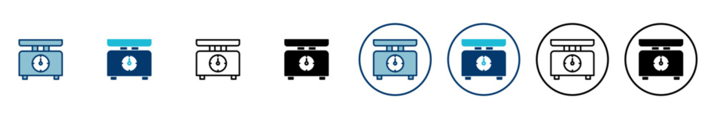 Scales icon vector isolated on white background. Law scale icon. Scales vector icon. Justice