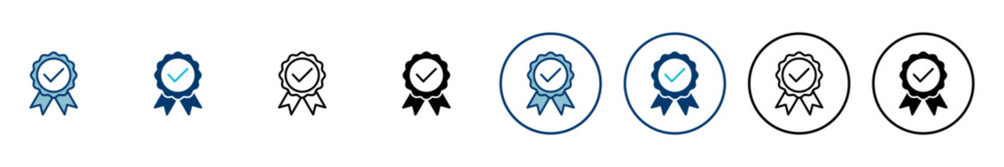 Achieve icon vector isolated on white background. Award vector icon. medal Vector icon . Achievement. stamp