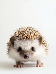 Obraz premium hedgehog isolated on white background