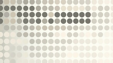 A minimalist vector illustration featuring a dot display pattern set against a solid background. This design uses a grid of evenly spaced small circular dots with clean edges. 