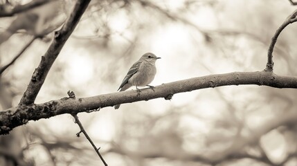 Eastern Bluebird perched gracefully in natural habitat, showcasing its vibrant blue and warm reddish-orange plumage. Captured in a serene outdoor setting, this image highlights the beauty of this smal