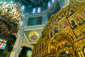 Obraz premium アルマトイのゼンコフ・ロシア正教会