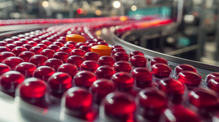 Pharmaceutical Production of Orange Tablets

