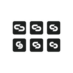 Letter S Pattern Logo