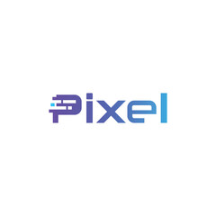 Pixel Technology Logo Design