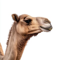 Obraz premium camel isolated on white background