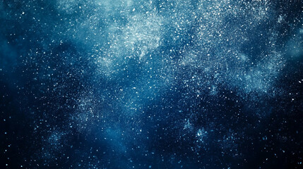 Obraz premium A dazzling view of the starry night sky filled with twinkling stars and deep blue hues