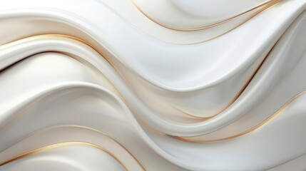 Obraz premium photo of a textured white wallpaper featuring gold accents, giving it an elegant and modern look.