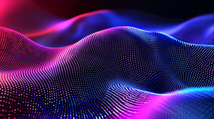 Abstract points of light mesh network technology background presentation graphic wallpaper presentation graphic