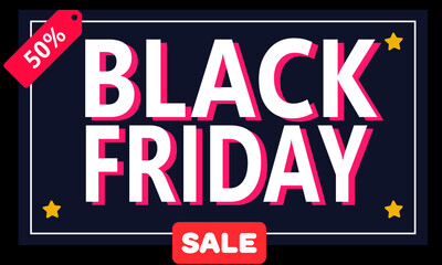 Black Friday Sale banner Vector