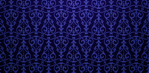 seamlessly patterned ornamental designs dark blue backgrounds for knitted fabric textured, fabric printing, birthday invitations cover, wraps papers, covering books, patterned fills elements templates