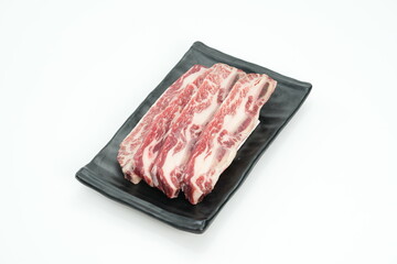 Big, satisfying pieces of bright red beef.