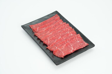 Big, satisfying pieces of bright red beef.